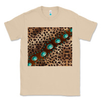 Mushroom leopard gemstone leather Classic Tee - BarkalooDesign
