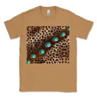 Toasted Coconut leopard gemstone leather Classic Tee - BarkalooDesign