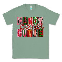 Sage Candy Cane Cutie Classic Tee - FaDigitalArtStudio