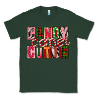Sports Green Candy Cane Cutie Classic Tee - FaDigitalArtStudio