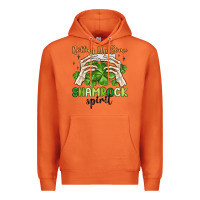 Carrot rolling up some shamrock spirit Premium Hoodie - MaliasSmallBusiness