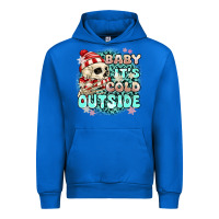 Cobalt baby its cold outside skeleton Urban Hoodie - MaliasSmallBusiness