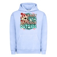 Pigment Grape Ice baby its cold outside skeleton Urban Hoodie - MaliasSmallBusiness