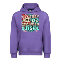 Tulip baby its cold outside skeleton Urban Hoodie - MaliasSmallBusiness