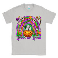 Moon Dust Trick or Treat Halloween Rainbow Classic Tee - texasbilliewilder