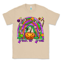 Mushroom Trick or Treat Halloween Rainbow Classic Tee - texasbilliewilder