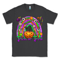 Smoke Trick or Treat Halloween Rainbow Classic Tee - texasbilliewilder