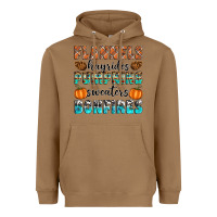 Toasted Coconut Flannels Hayrides Pumpkins Sweaters Bonfires Heavyweight Hoodie - Artiststas