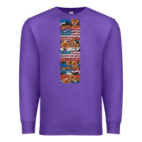 Usa Flag And Western Patterns  Penwraps Premium Sweatshirt | Teevron