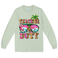 Matcha teacher off duty Long Sleeve Tee - AdoDesignShop