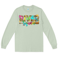 Matcha river squad with leopard Long Sleeve Tee - texasbilliewilder