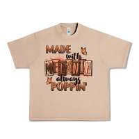Burro Made with melanin always poppin' Urban Heavy Tee - RanaPortraitStore