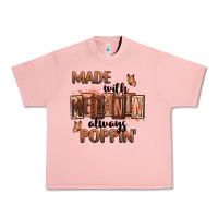 Salmon Made with melanin always poppin' Urban Heavy Tee - RanaPortraitStore