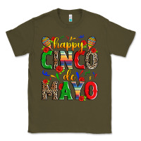 Army Green happy cinco de mayo Classic Tee - Zillion Design Studio