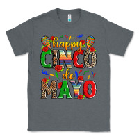 Charcoal Heather happy cinco de mayo Classic Tee - Zillion Design Studio