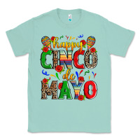 Seafoam happy cinco de mayo Classic Tee - Zillion Design Studio