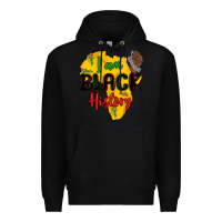 Black i am black history Premium Hoodie - MaliasSmallBusiness