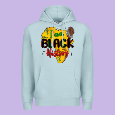 I Am Black History Premium Hoodie Designed By Maliassmallbusiness