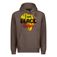 Coffee i am black history Premium Hoodie - MaliasSmallBusiness
