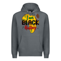 Rock i am black history Premium Hoodie - MaliasSmallBusiness