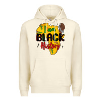 Sandshell i am black history Premium Hoodie - MaliasSmallBusiness