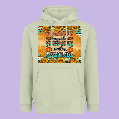 Flannes Hayrides Sweaters Bonfires Heavyweight Hoodie Designed By Artiststas