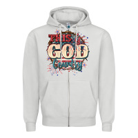 Dove Grey This is god country 4th of july Zipper Hoodie - CowGirlArtShop