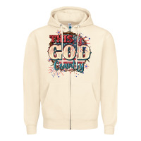 Sandshell This is god country 4th of july Zipper Hoodie - CowGirlArtShop