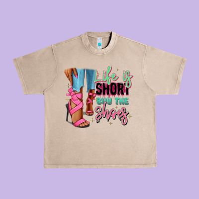 Afro Heels Urban Heavy Tee Designed By Ranaportraitstore