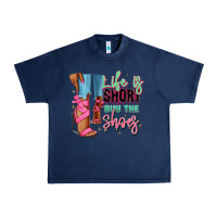 Navy Afro heels Urban Heavy Tee - RanaPortraitStore