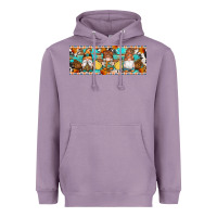 Lavender Fall Gnomes Heavyweight Hoodie - Artiststas