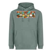 Sage Fall Gnomes Heavyweight Hoodie - Artiststas