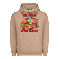 Pigment Burro all i want for christmas is pan dulce Urban Hoodie - MaliasSmallBusiness