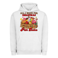 Pigment Lunar Rock all i want for christmas is pan dulce Urban Hoodie - MaliasSmallBusiness