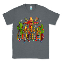Charcoal Heather feliz navidad Classic Tee - Zillion Design Studio