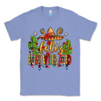 Colony Blue feliz navidad Classic Tee - Zillion Design Studio