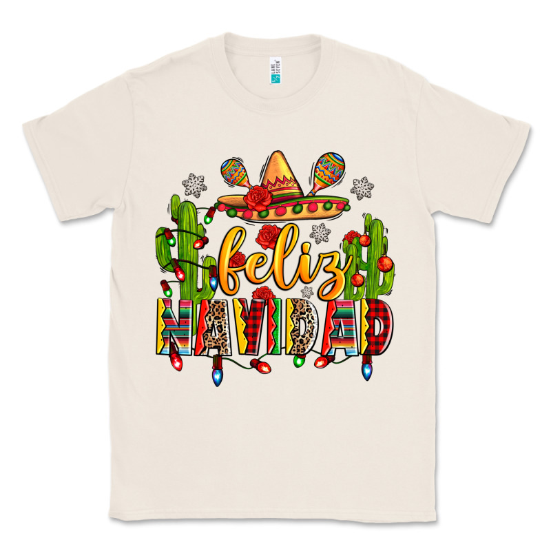 Feliz Navidad Classic Tee by Zillion Design Studio | Teevron