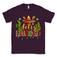 Plum feliz navidad Classic Tee - Zillion Design Studio