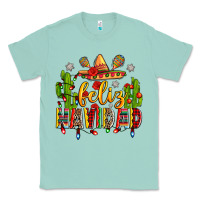 Seafoam feliz navidad Classic Tee - Zillion Design Studio