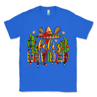 True Royal feliz navidad Classic Tee - Zillion Design Studio