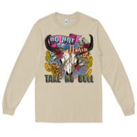 Mushroom do not harm take no bull cow skull Long Sleeve Tee - Zillion Design Studio