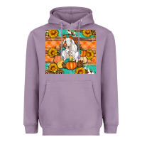 Lavender Goat family fall pumpkins gemstone Heavyweight Hoodie - Artiststas
