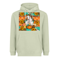 Matcha Goat family fall pumpkins gemstone Heavyweight Hoodie - Artiststas