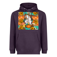 Plum Goat family fall pumpkins gemstone Heavyweight Hoodie - Artiststas