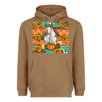 Toasted Coconut Goat family fall pumpkins gemstone Heavyweight Hoodie - Artiststas