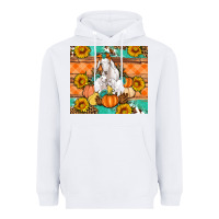 White Goat family fall pumpkins gemstone Heavyweight Hoodie - Artiststas