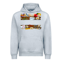 Heather Grey floral teacher custom name Urban Hoodie - NancyCooperArtShop