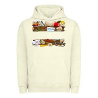 Pigment Pistachio floral teacher custom name Urban Hoodie - NancyCooperArtShop