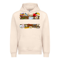 Sandshell floral teacher custom name Urban Hoodie - NancyCooperArtShop