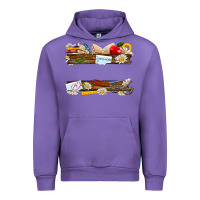 Tulip floral teacher custom name Urban Hoodie - NancyCooperArtShop